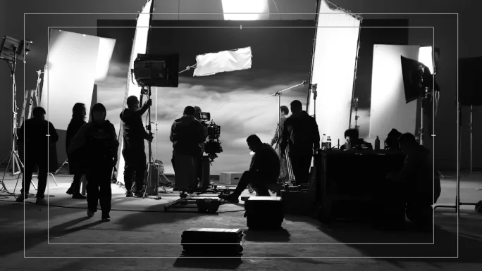 抖阴专业拍摄团队工作场景